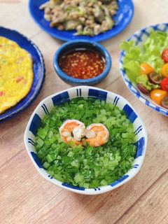 Hình của món Canh Cải Nấu Tôm.