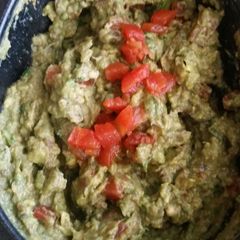 A picture of Table side Guacamole.