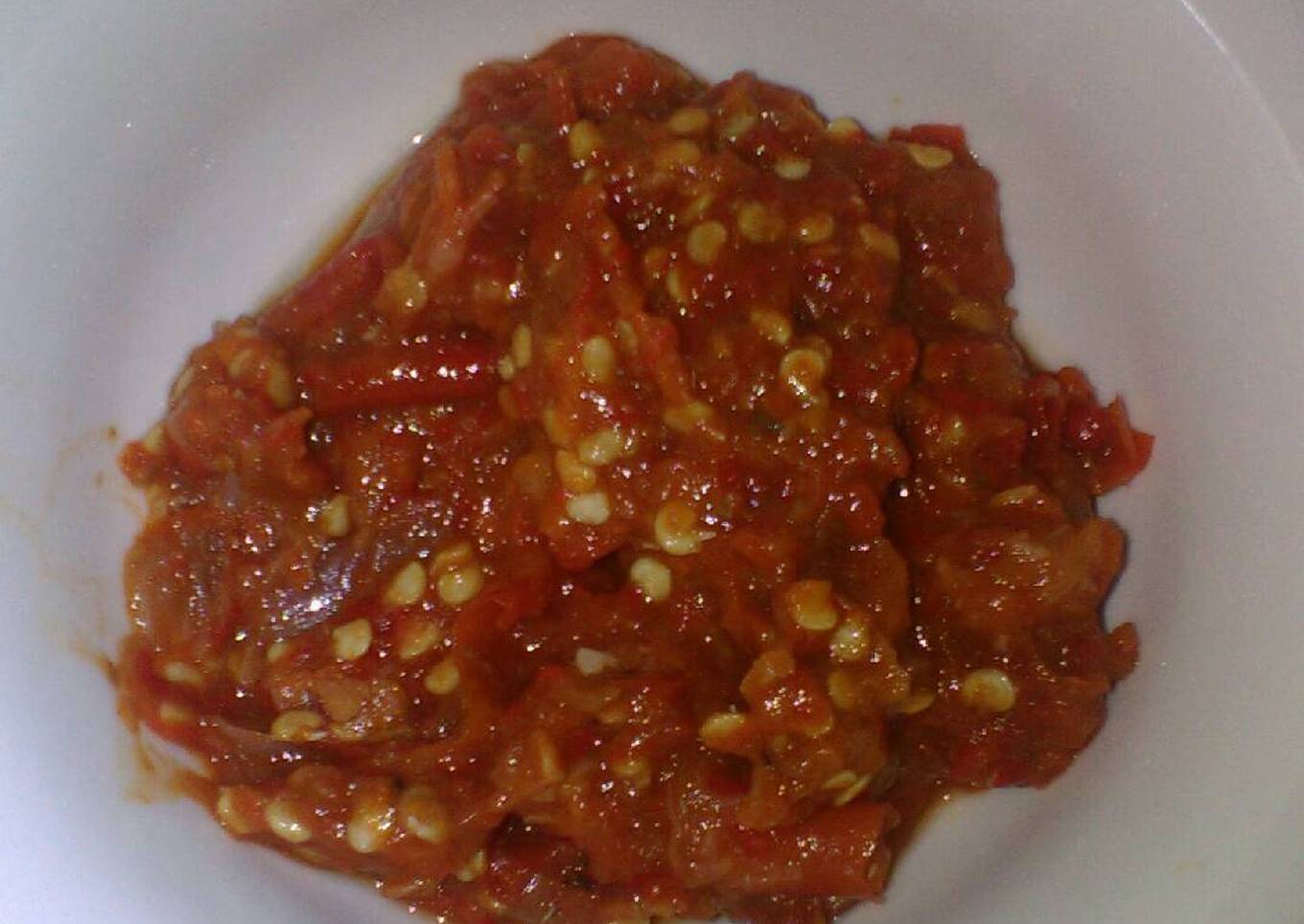 Sambel Terasi Rebus