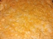 A picture of buffalo chicken dip