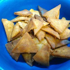 A picture of Masa chips / masa tortilla.