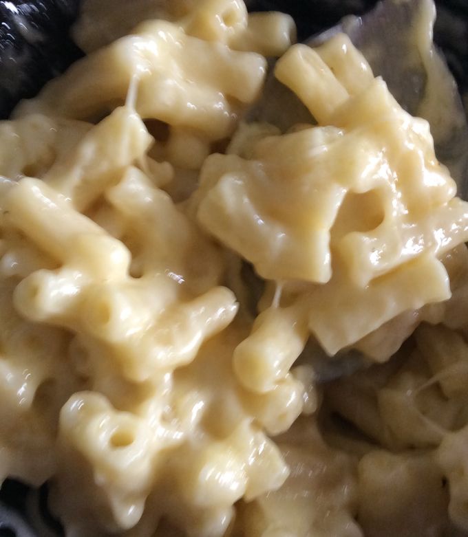 A picture of Quick Mac & Cheese without Milk.