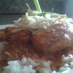 A picture of Surkh Chicken.