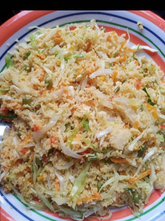 A picture of Vegetable couscous.