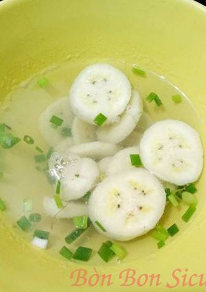 Hình của món Canh chuối miền Tây.