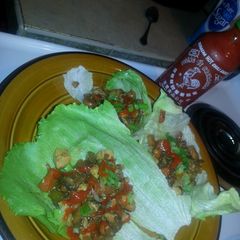 A picture of Lettuce wraps. 'Nuf said.