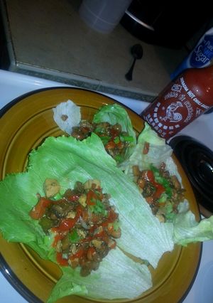 A picture of Lettuce wraps. 'Nuf said.