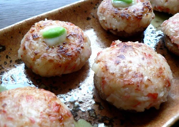 Easiest Way to Prepare Ultimate Shiitake Mushrooms Stuffed with Crabsticks