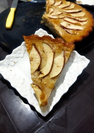 صورة لوصفة كيكة التفاح