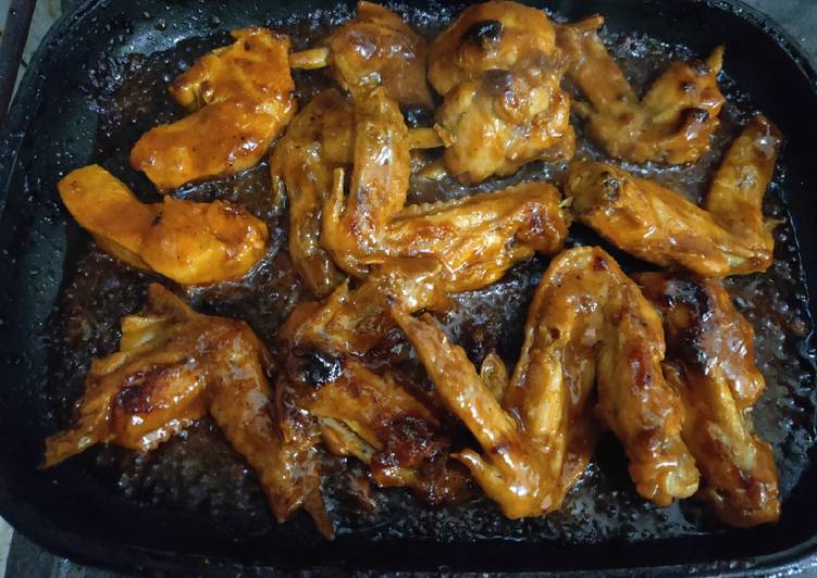 Resep Spicy chicken wings yang Lezat Sekali