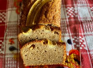 Una foto de Budín de banana con manteca 🍌