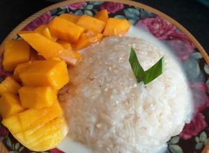 Gambar Pulut Mangga