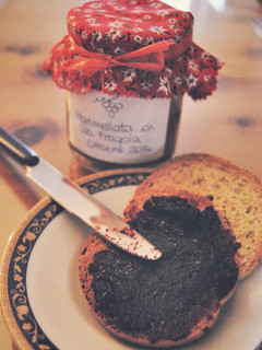 A picture of Concord grape Jam.