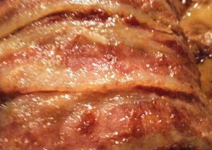 Bacon Wrapped BBQ Meatloaf