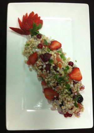 A picture of Wheet salad.