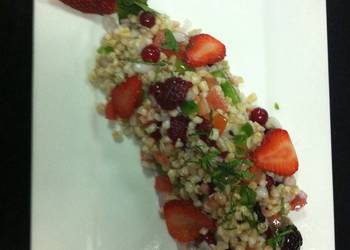 New Recipe Wheet salad Yummy