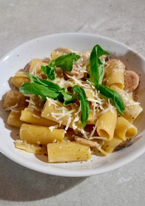 Foto resep Rigatoni Creamy Mushroom Garlic