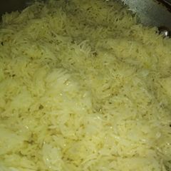 A picture of Jeera rice.