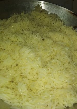 A picture of Jeera rice.