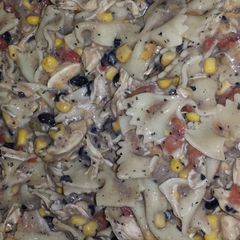 A picture of Santa fe chicken noodles.