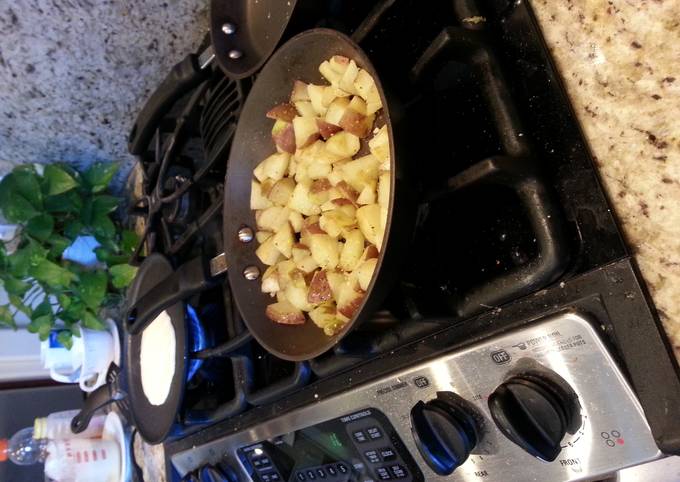 Homestyle potatoes