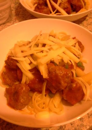 A picture of The Best Meatballs & Sauce.