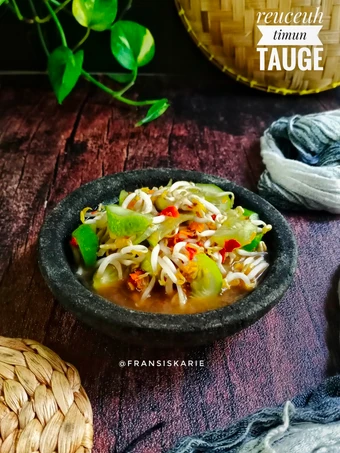 Cara Sederhana Menyiapkan Resep  Reuceuh Timun Tauge yang Bisa Manjain Lidah, Lezat Sekali
