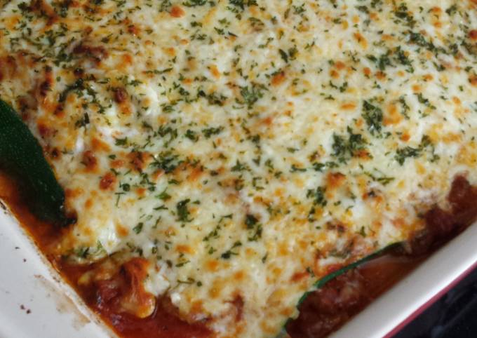 Easy Zucchini Lasagna