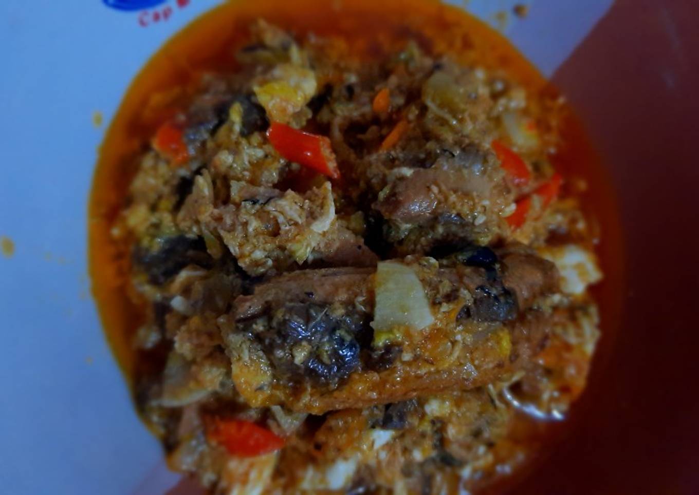 Sarden Telur Pedes