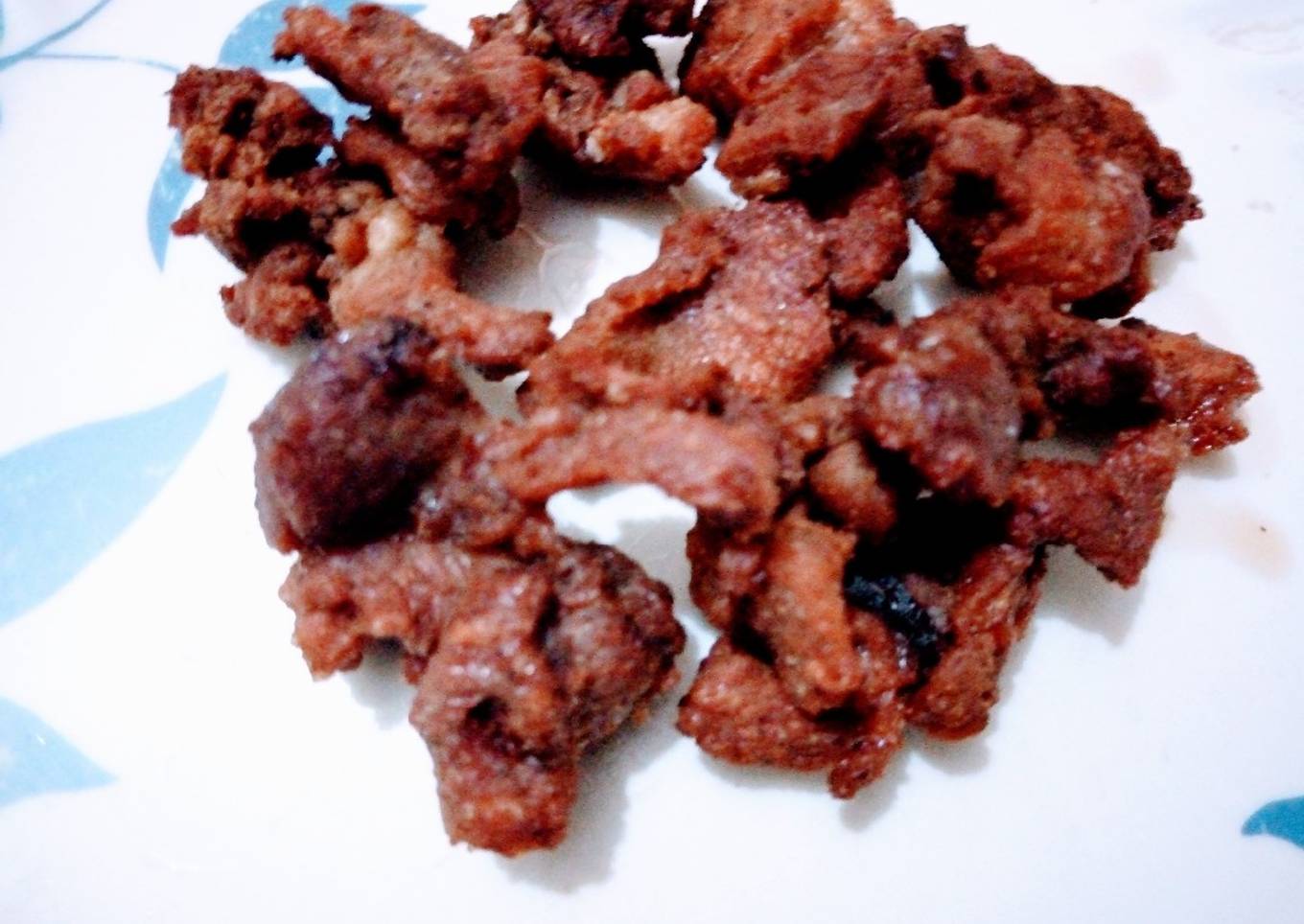 Deep fried pork