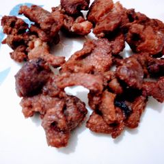 Deep fried pork A picture of Deep fried pork.