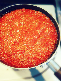 A picture of Simple, Elegant, Authentic Meat Sauce.