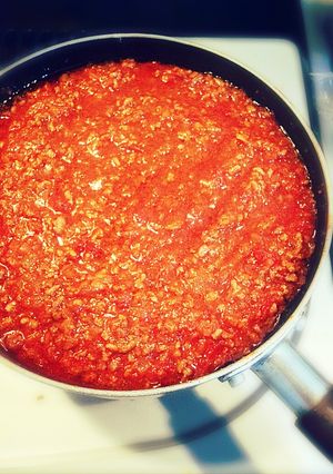 A picture of Simple, Elegant, Authentic Meat Sauce.