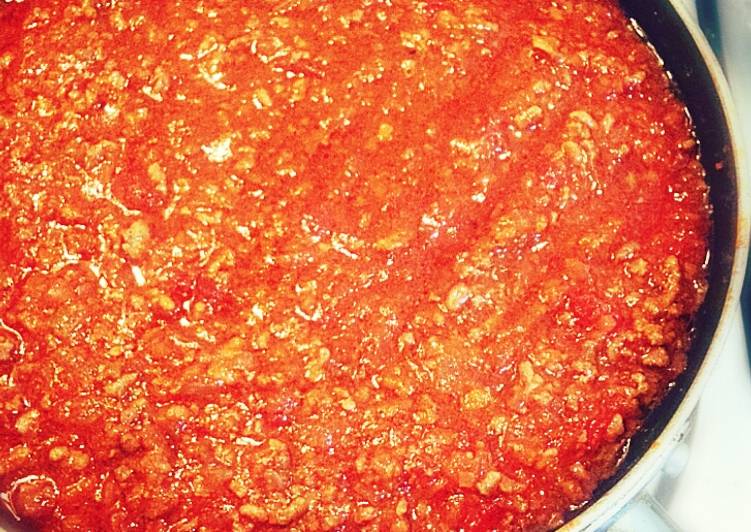 Easiest Way to Prepare Quick Simple, Elegant, Authentic Meat Sauce