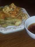 Tempura and Ginger Soy Sauce