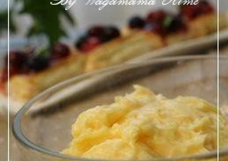 Easiest Way to Prepare Super Quick Homemade Seriously Delicious Microwave Cooked Custard Cream