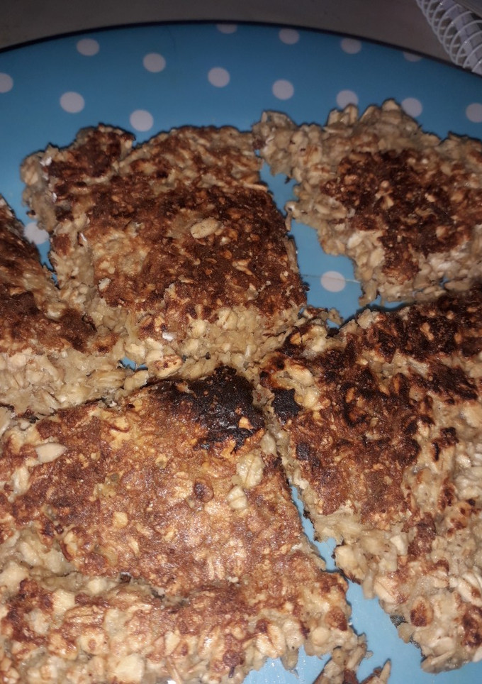 Una foto de Panqueque de avena y banana