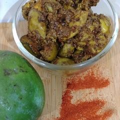 A picture of Fresh Mango Pickle.