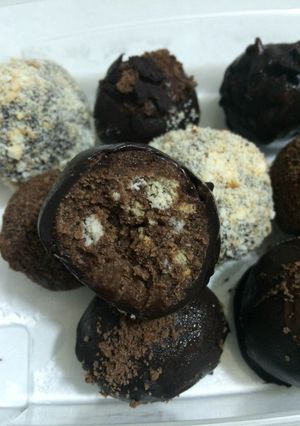 صورة لوصفة طريقة عمل ترفلز بالبسكوت