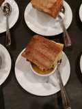 Mini soup and Grill Cheese