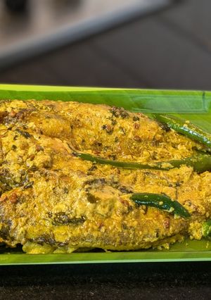 A picture of Methi Pabda.