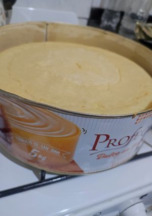 Una foto de Bizcochuelo en Lata de Dulce de Batata
