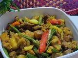 Daging dan Lemak Goreng Kunyit