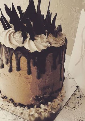 صورة لوصفة كيكة الطبقات