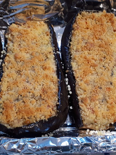 Una foto de 109. Berenjenas rellenas de jamón york