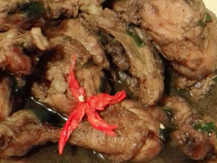 Bagaimana Menyiapkan Rawon ayam bumbu instan yang Sempurna