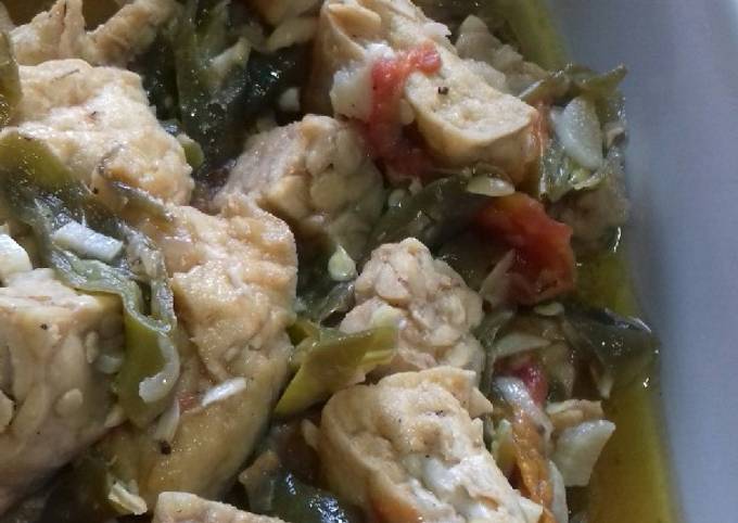 Resep Tumis Tahu Tempe Oleh Sarah Fadhilah Cookpad