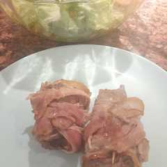 Una foto de Rollitos de carne y panceta