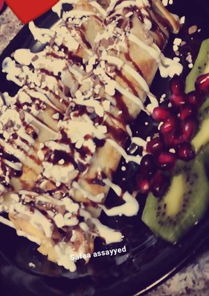 صورة لوصفة أسهل طريقة كريب 🥞🤩