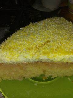 صورة لوصفة كيكة منعشة بذوق الليمون 🍋